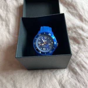 Blue analog watch ICE